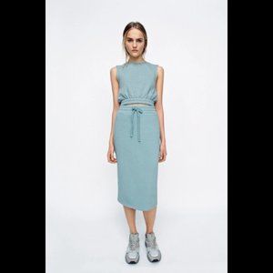 Zara Plush Vest - Blue
